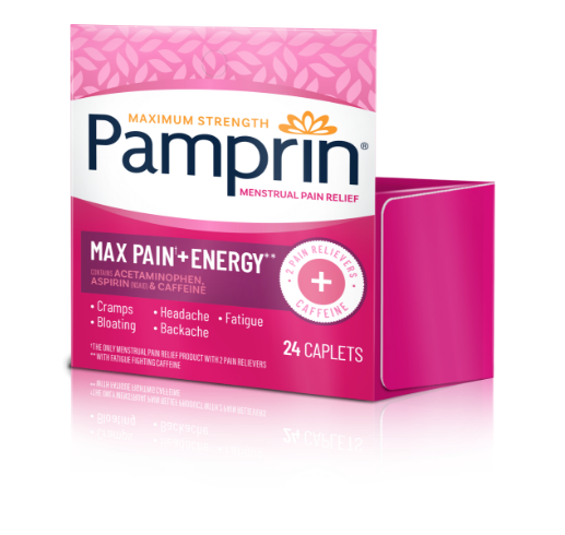 Pamprin Maximum Strength Multi-Symptom, Menstrual Period Symptoms Relief