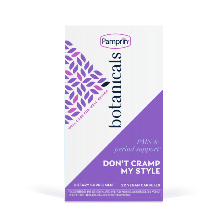 Image of Pamprin Botanicals package