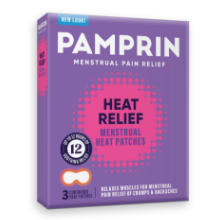 Image of Pamprin Heat Patch package